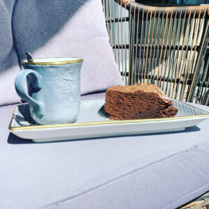 ARCUCCI - PRETA ORO Piatto sushi 15x30cm - 12 Colori