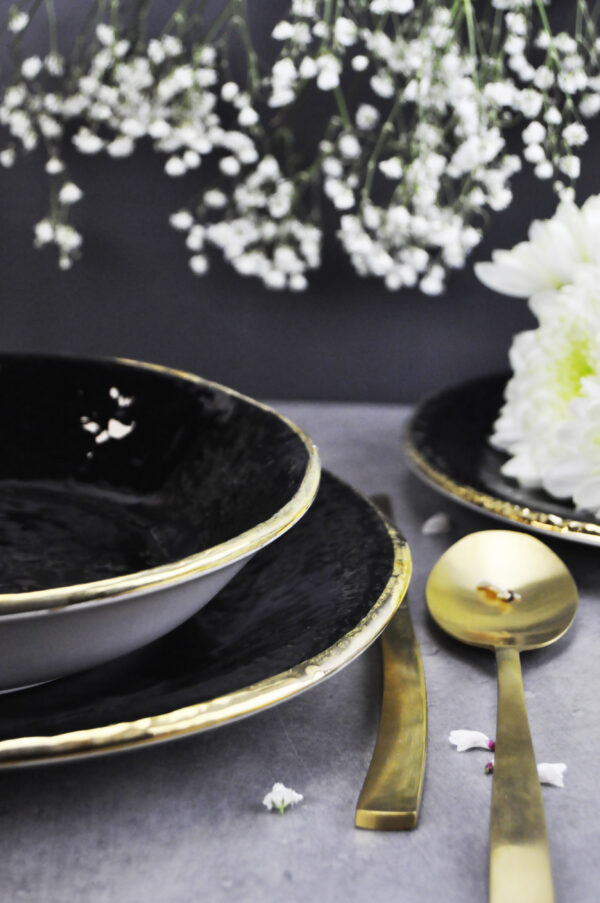 ARCUCCI - PRETA ORO Dinner plate 26 cm - 12 Colours
