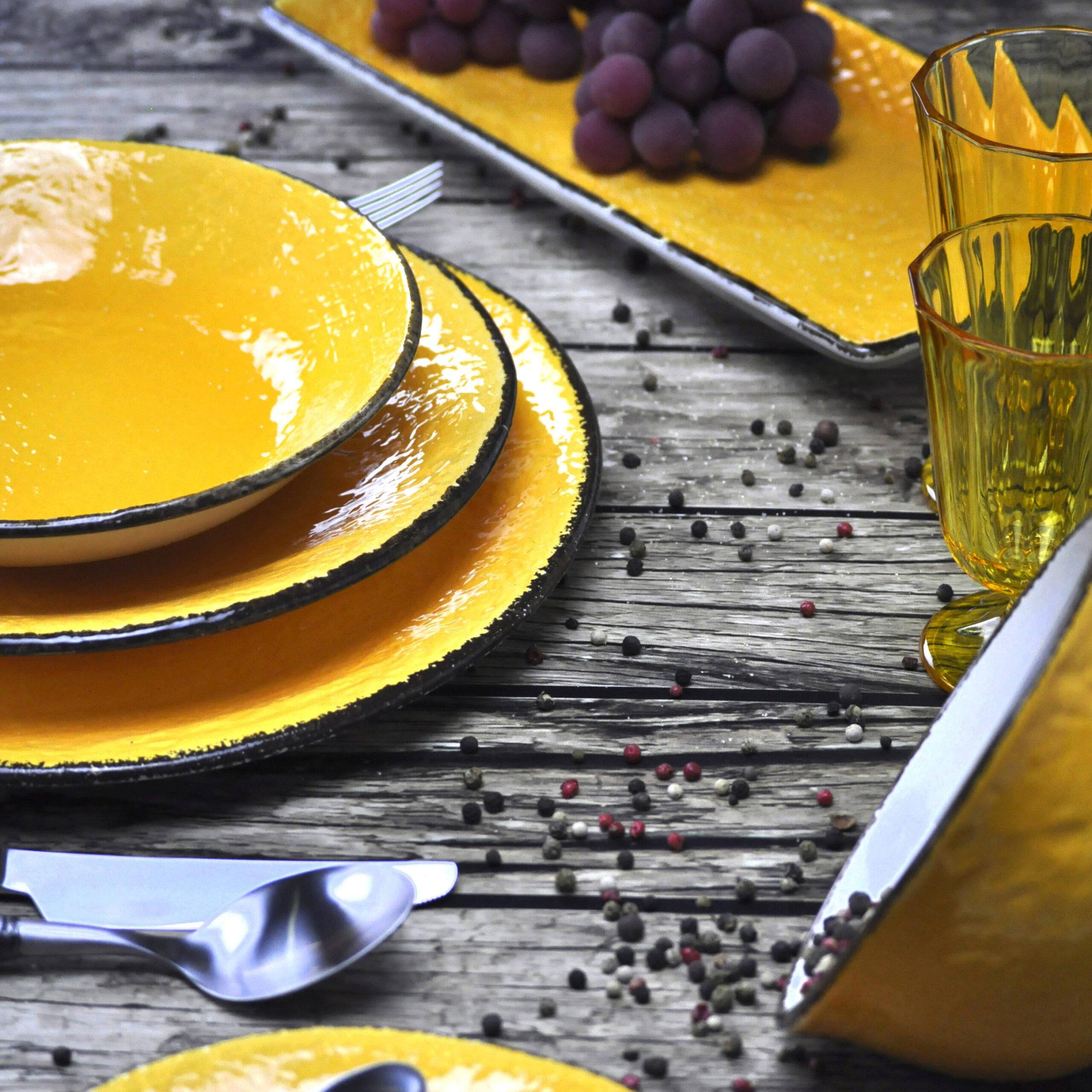 ARCUCCI PRETA PIATTO CERAMICA giallo scaled