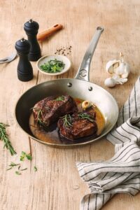 padella in ferro professionale