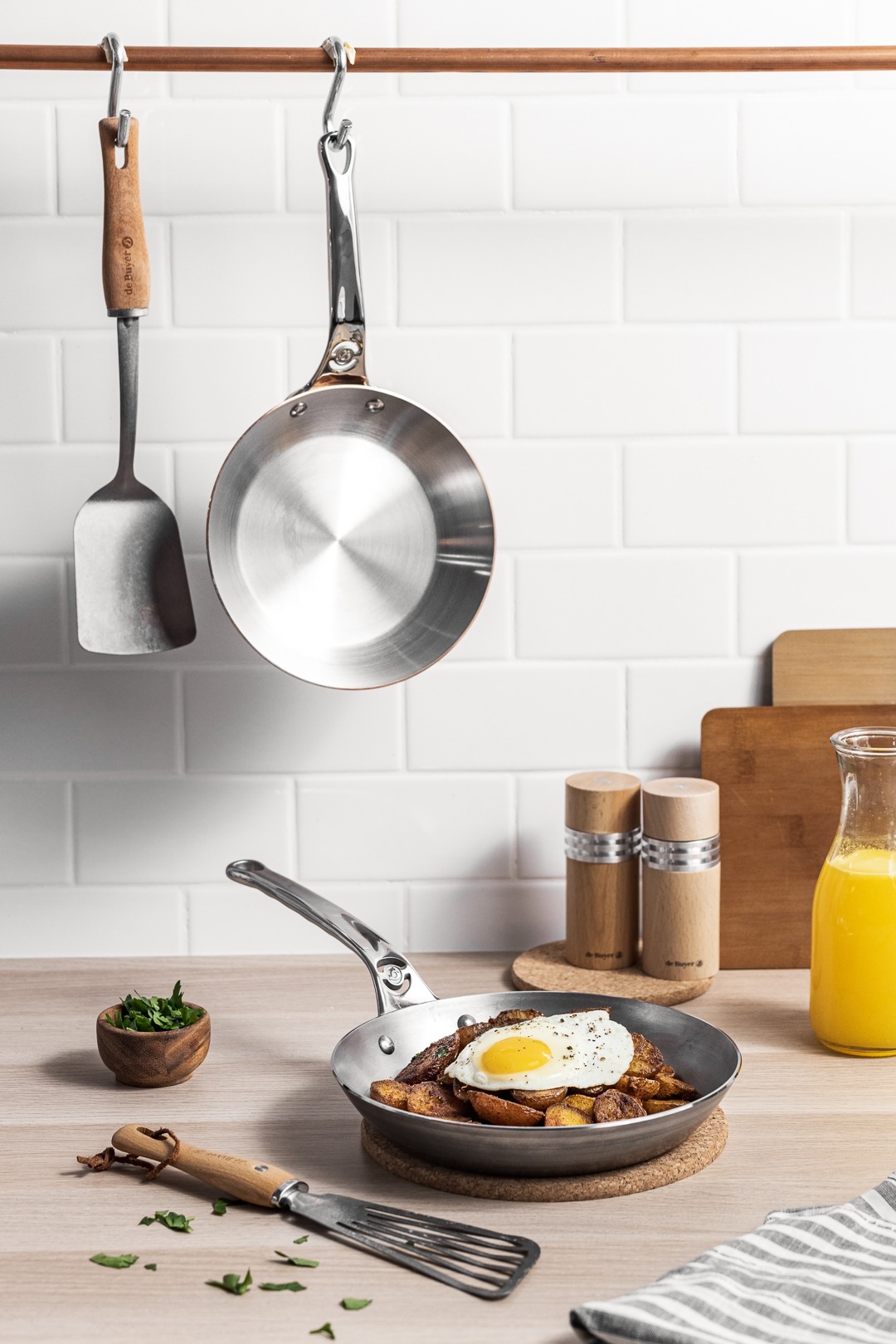 Padella in Ferro Professionale De Buyer Mineral B PRO Antiaderente Naturale 3 Padella in Ferro Professionale De Buyer Mineral B PRO Antiaderente Naturale - Image 3