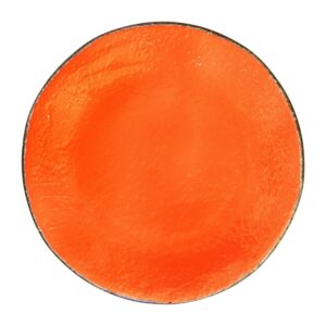 Arcucci PRETA Piatto piano 26 CM - 12 Colori - Arancio