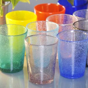 Set bicchieri acqua Matera 26 cl - 12 Bicchieri multicolore