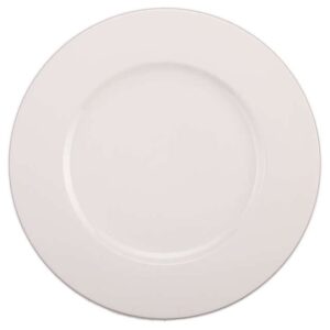 Rome platinum round tray 32 cm NBC, classic smooth and modern shape