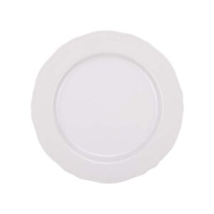 ALBA fruit plate 21 cm - Classic style scalloped porcelain