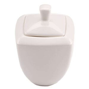 ASIAN SQUARE sugar bowl 30 cl. - NBC ivory colour