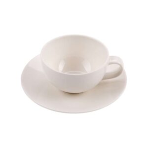 Rome coffee cup with saucer cl10 NBC classic smooth and modern shape