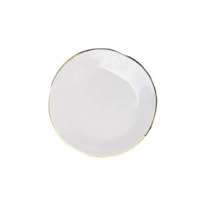 GOLD RIM PIATTO PANE 17 CM