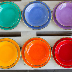 PRETA ORO - Set of 6 table places