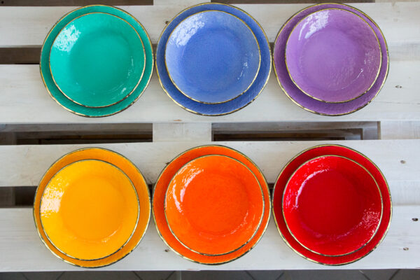 PRETA ORO - Set of 6 table places