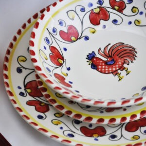 Arcucci Galletto - Piatto Fondo 21,5CM