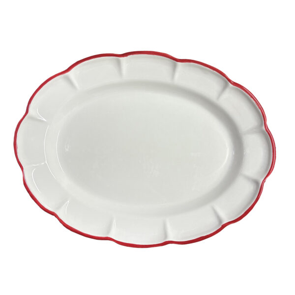 Arcucci Dolce Vita Filo- Vassoio Ovale 39CM - immagine 7